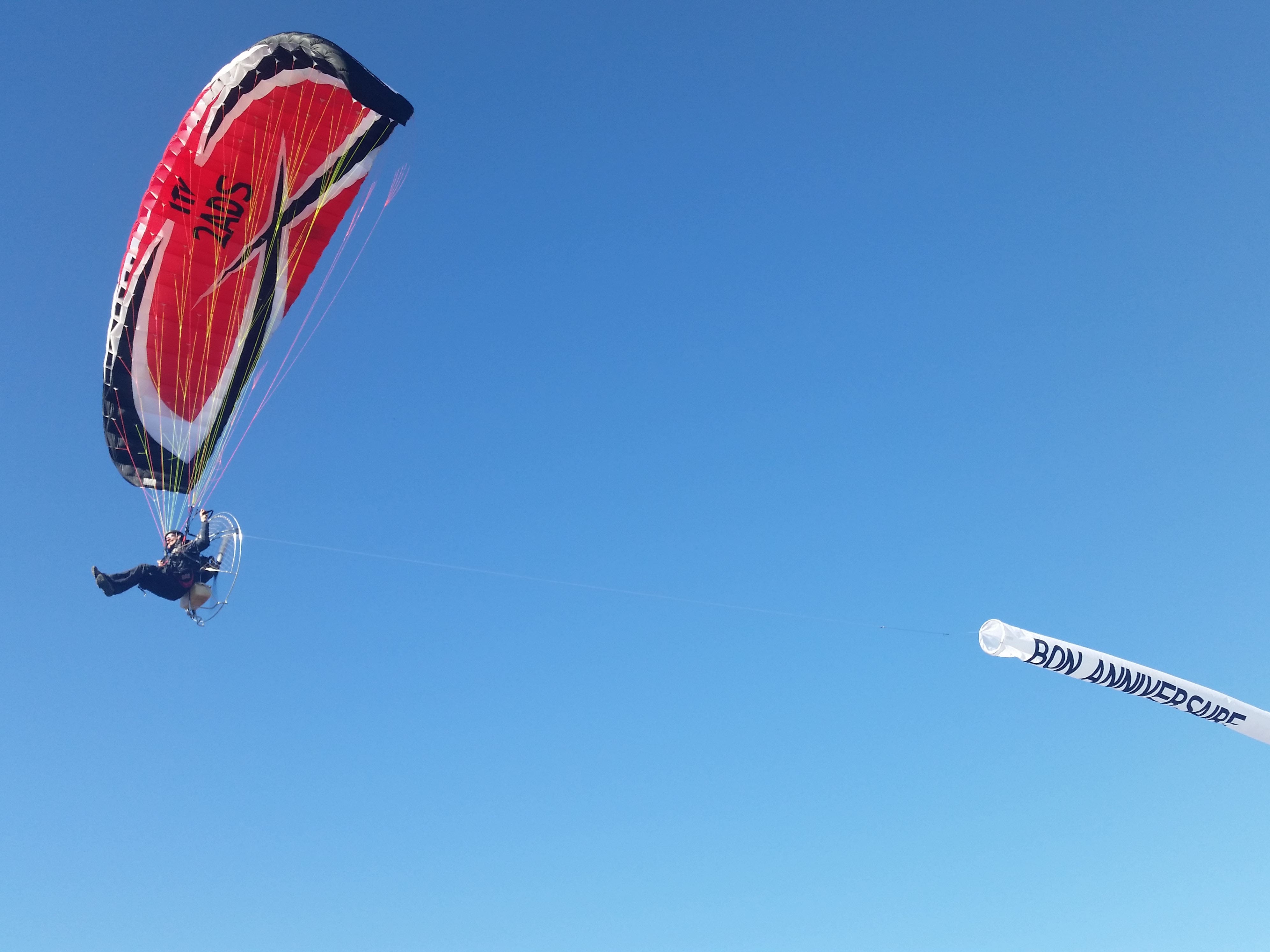 banderolle paramoteur