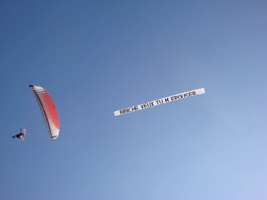 banderolle paramoteur